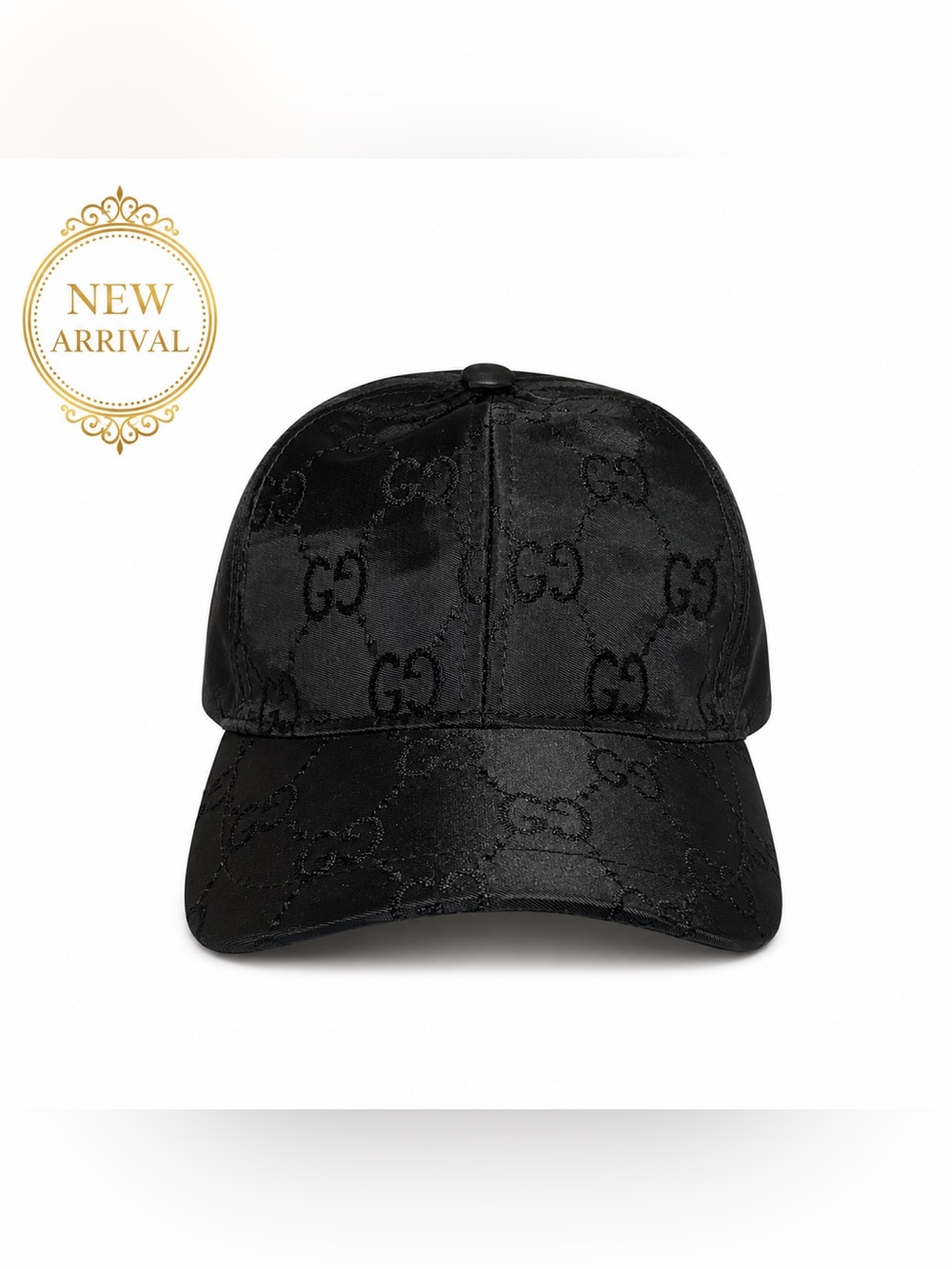 🧢 Unisex Monogram Satin Baseball Cap 🧢